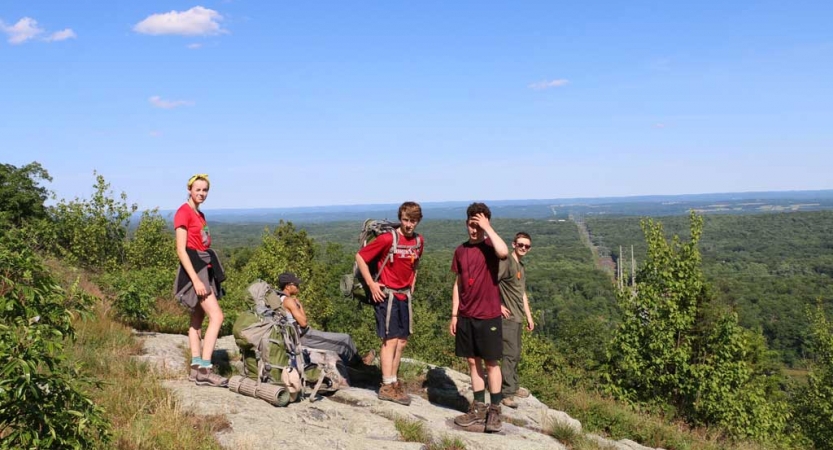 backpacking class for teens near philadelphia